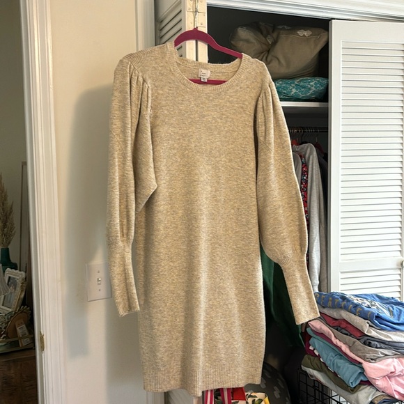 Cream sweater dress - Picture 1 of 1